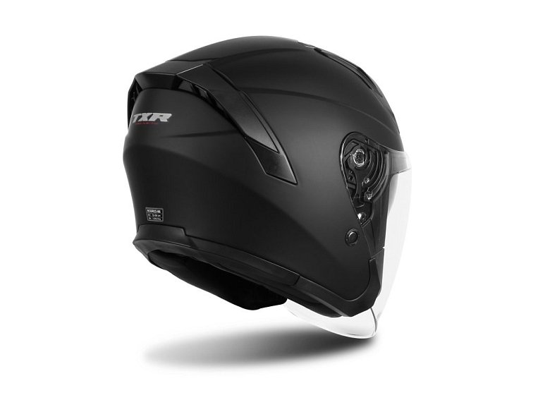 Otevřená helma na motorku TXR City černá matná