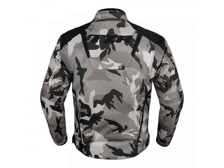 Bunda na motorku TXR Gunner Camo šedá