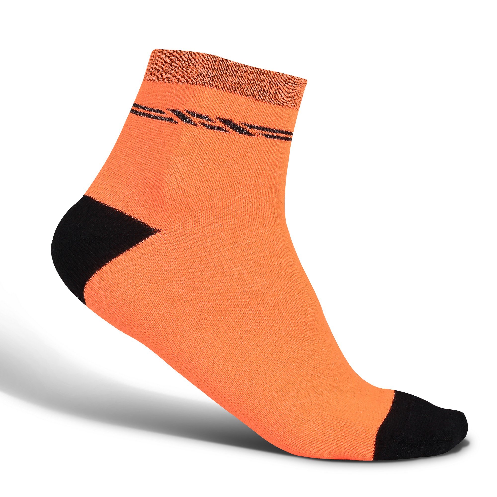 Sportovní polovysoká ponožka TXR Neon fluo oranžová