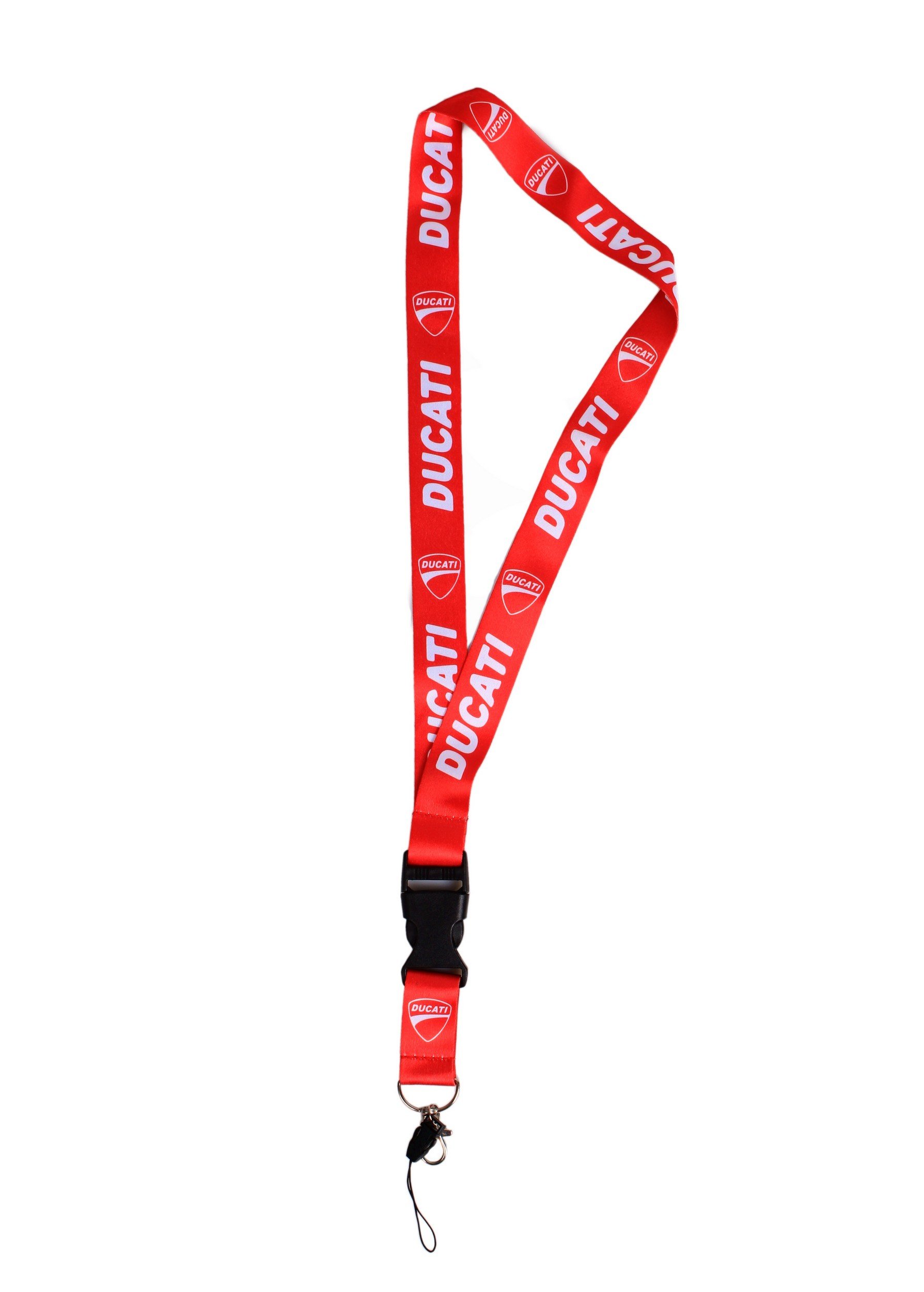 Šňůrka na krk Ducati červená