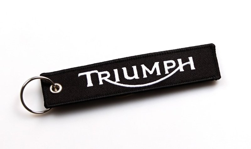 Textilní klíčenka Triumph