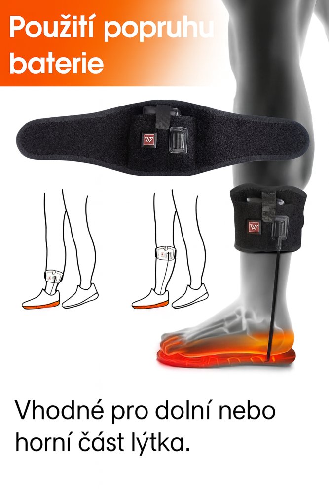 Vyhřívané vložky do bot TXR – foto 2