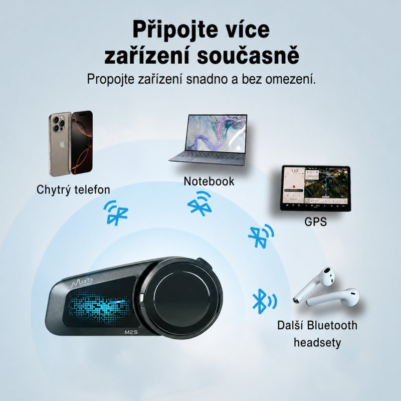 Bluetooth Intercom MaxTo M2S – foto 6