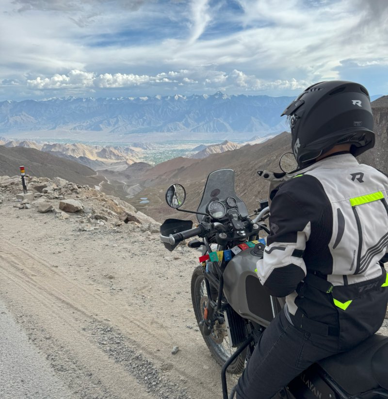 Bunda na motorku TXR Expedition černo-šedo-fluo žlutá – foto 9