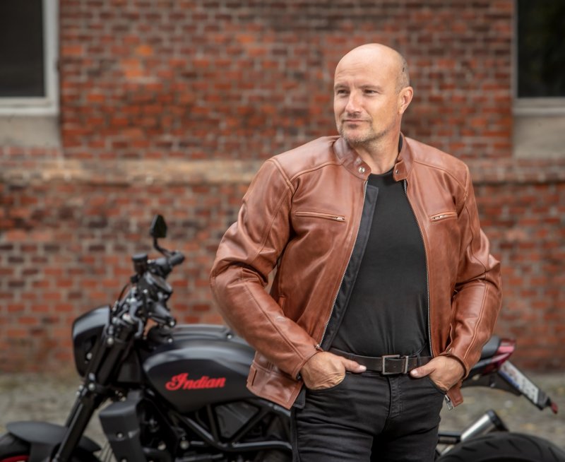 Bunda na motorku TXR Ranger světle hnědá – foto 5