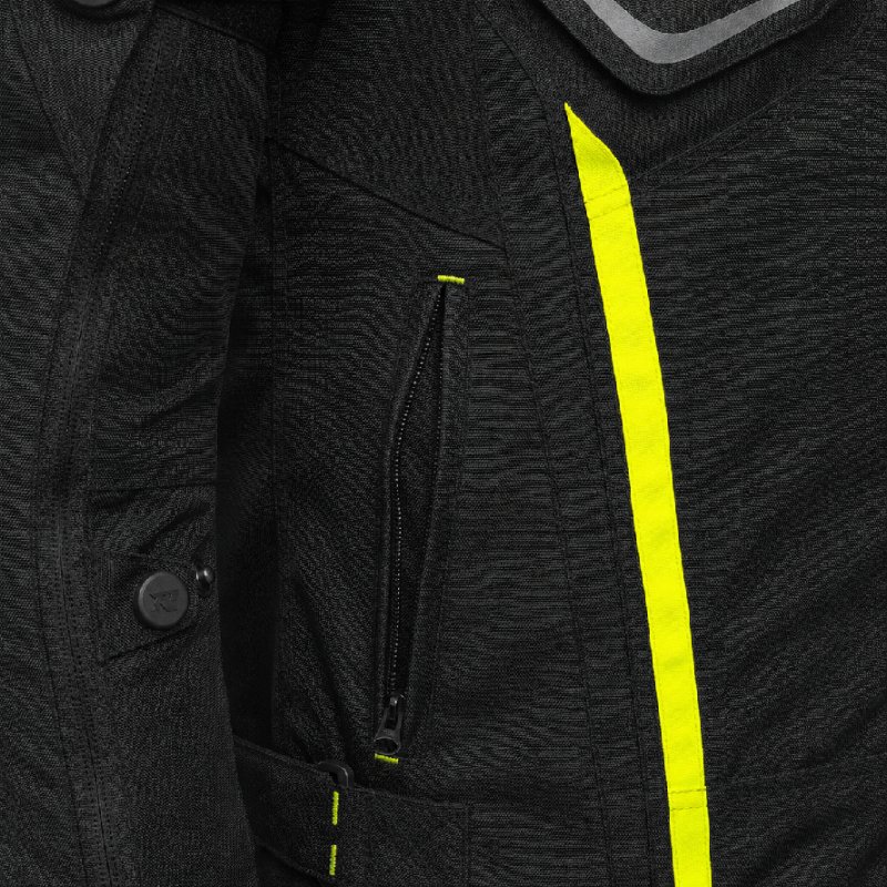 Bunda na motorku TXR Spike 2 černo-fluo-žlutá – foto 6