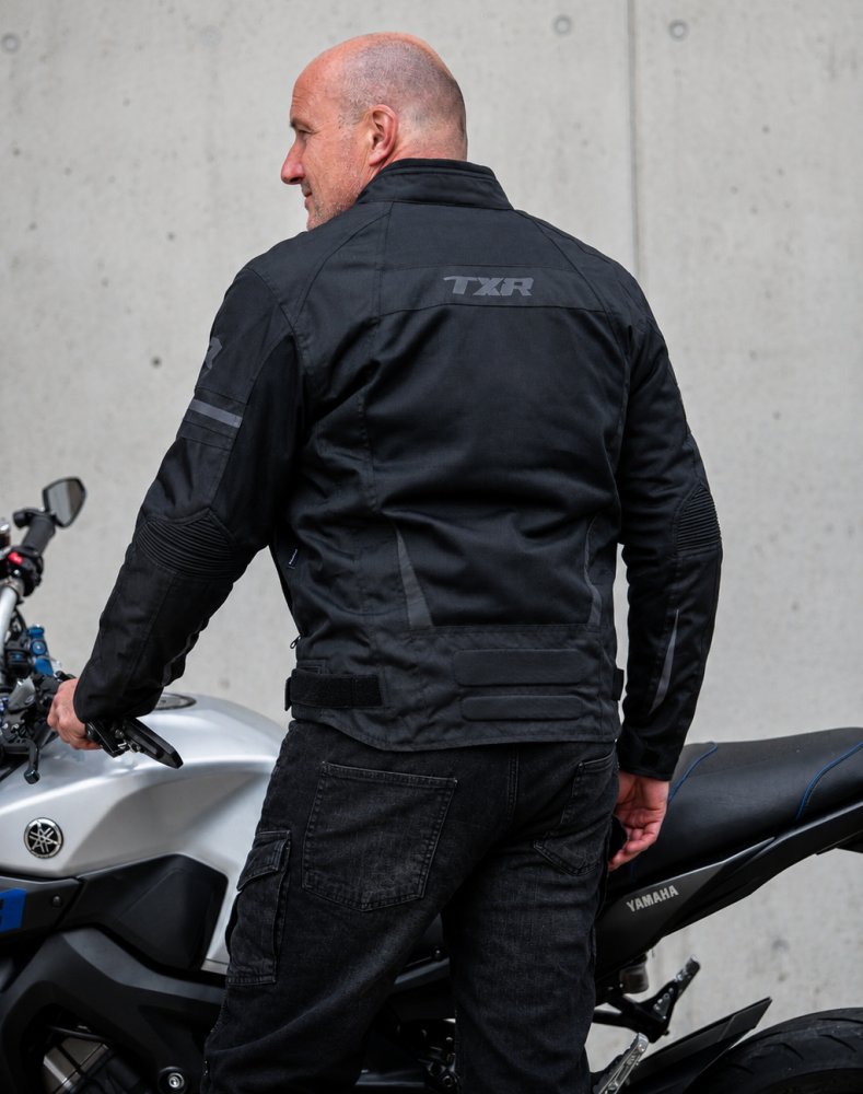Bunda na motorku TXR Steward černo-šedá – foto 12