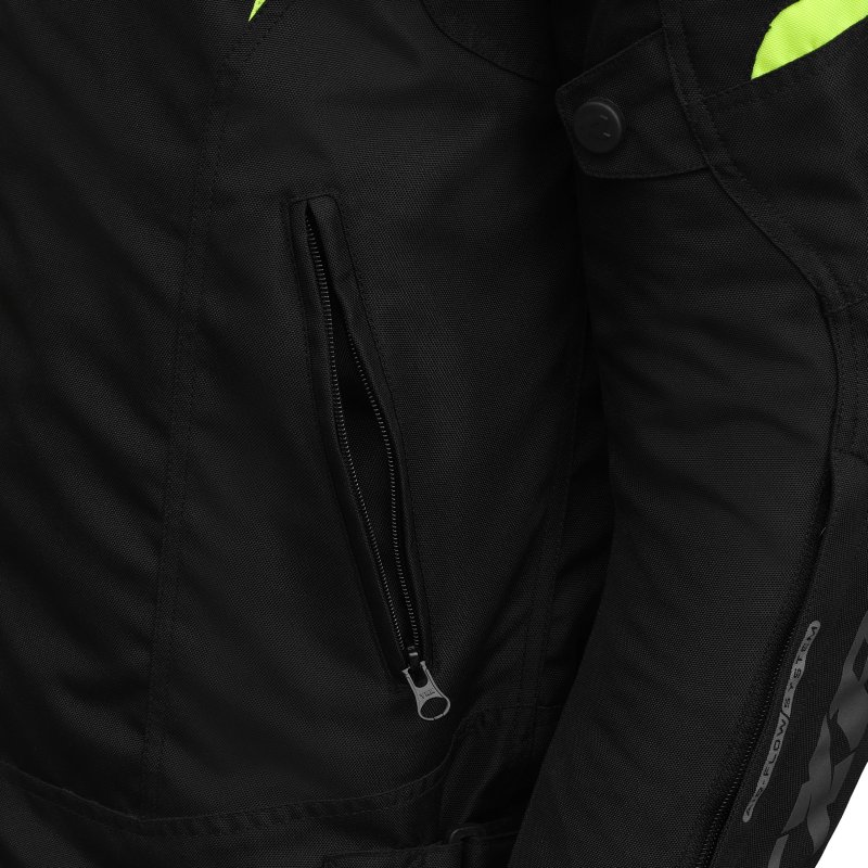 Bunda na motorku TXR Striker černo-fluo-žlutá – foto 5