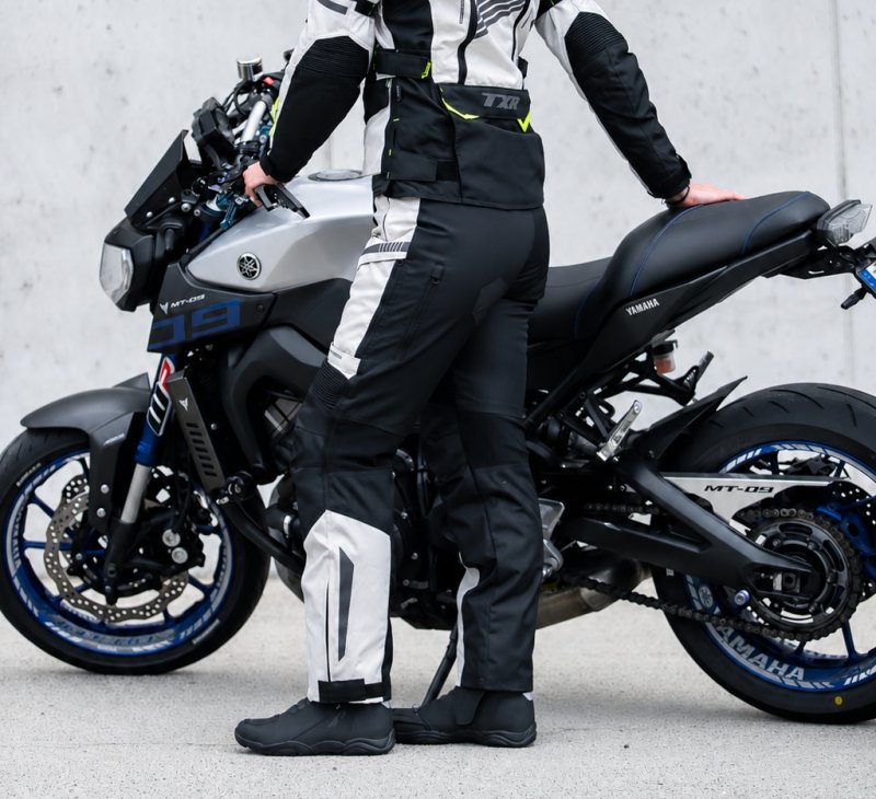 Dámské kalhoty na motorku TXR Expedition černo-šedé – foto 8