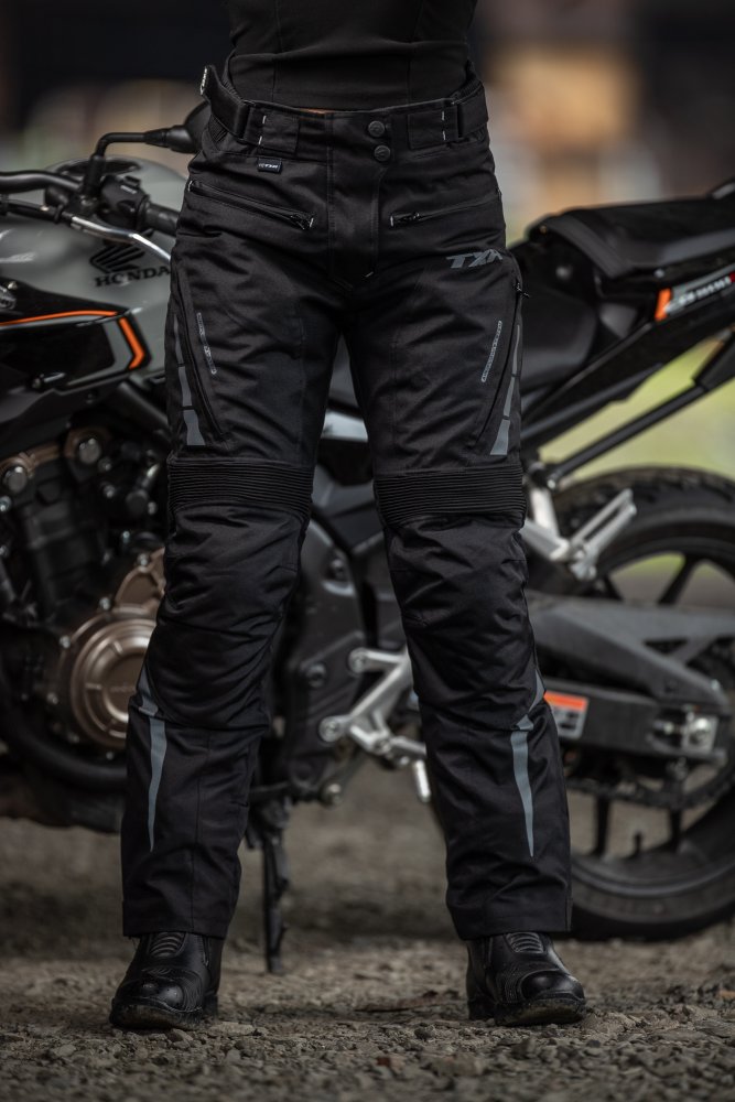 Dámské kalhoty na motorku TXR Rival černé – foto 5