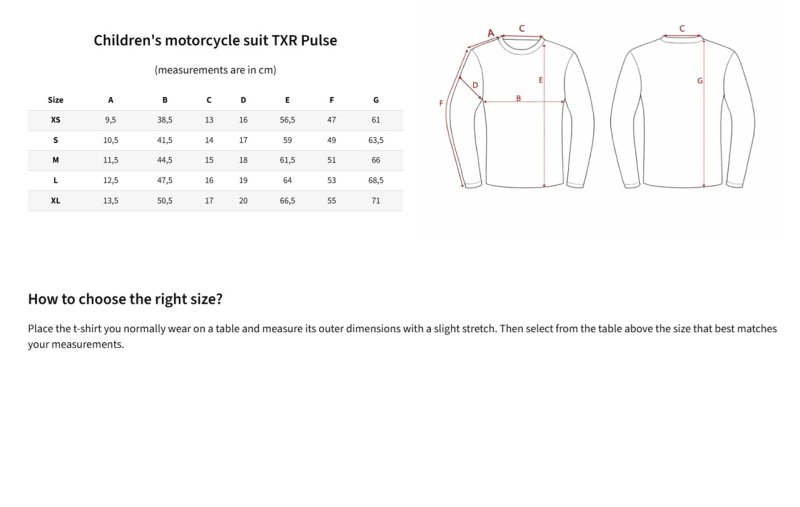 Dětský motokrosový dres TXR Pulse černý – foto 8
