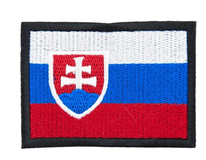 Moto nášivka SK vlajka