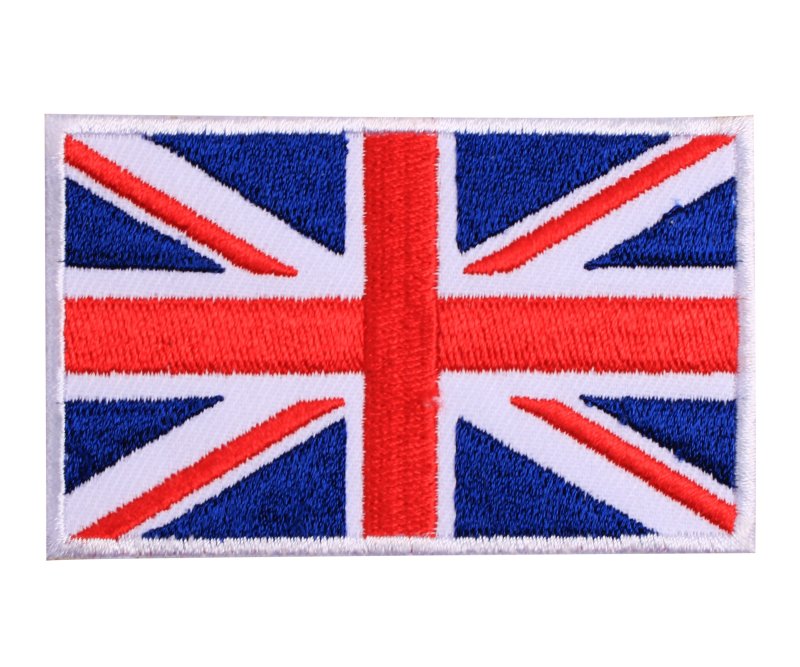 Moto nášivka vlajka UK