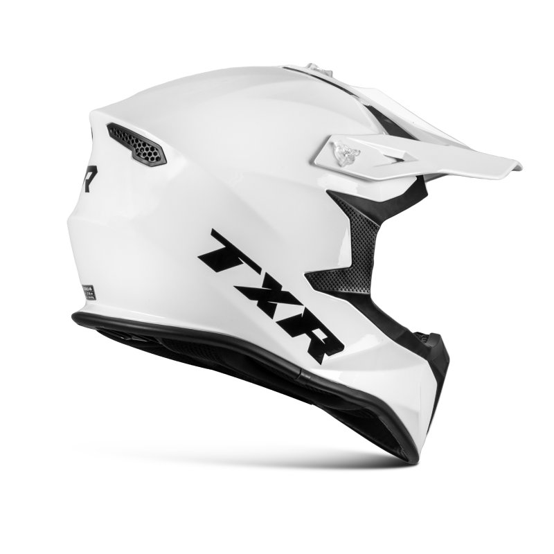 Motokrosová helma TXR Fury bílá – foto 3