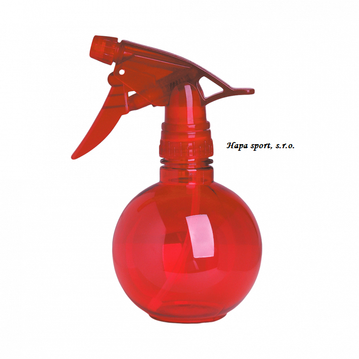 Lahvička s rozprašovačem červená - 300 ml