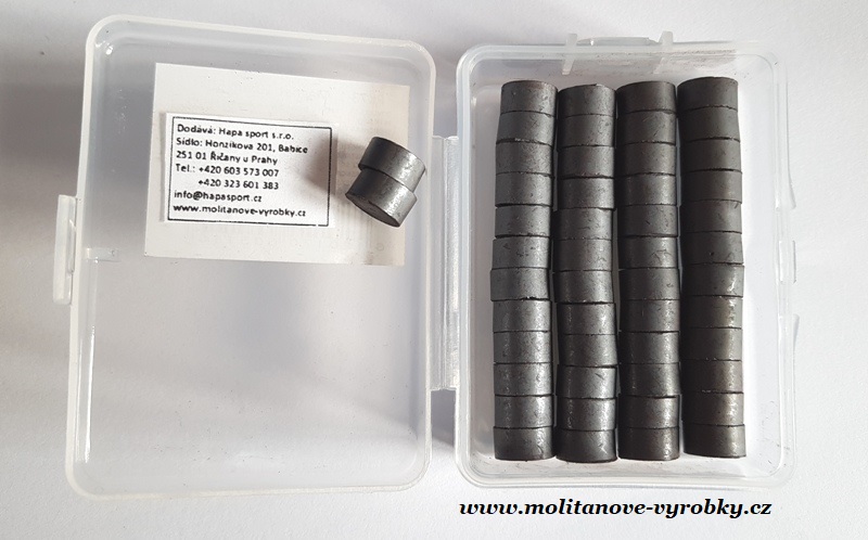 Magnety v krabičce - 10mm ( 50ks )