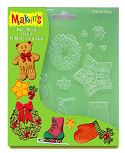 Makins - Forma silikonová - vánoční tvary