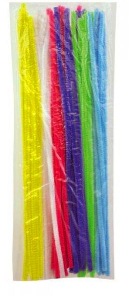 Modelovací dráty chlupaté 30cm, 50ks ( pastelové )