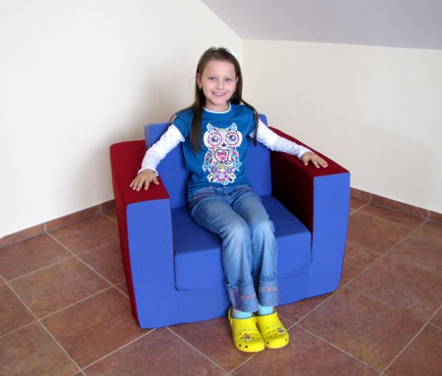 Molitanová křeslo - rozkládací Milena