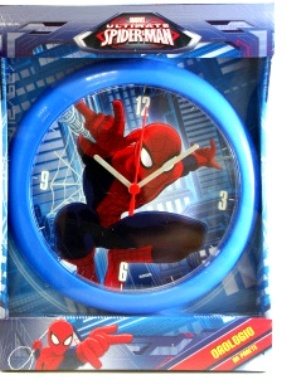 Nástěnné hodiny Spiderman