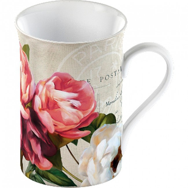 Porcelánový hrnek Postcard Floral
