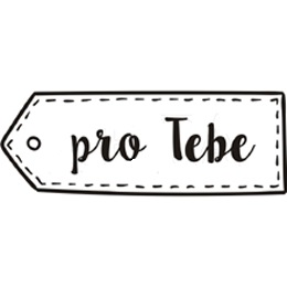 PRO TEBE nápis - gumové razítko