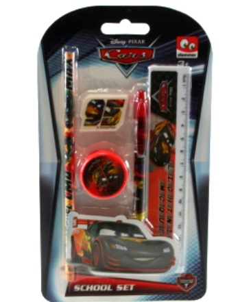 Psací sada Cars 5 ks