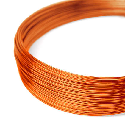 Dekorační drát 0,3mm x 5m ( oranžový )