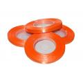 Stuha atlasová 6mm ( délka 32 m ) oranžová - 1ks