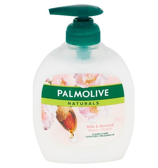 Tekuté mýdlo Palmolive Naturals Milk & Almond s dávkovačem 300 ml