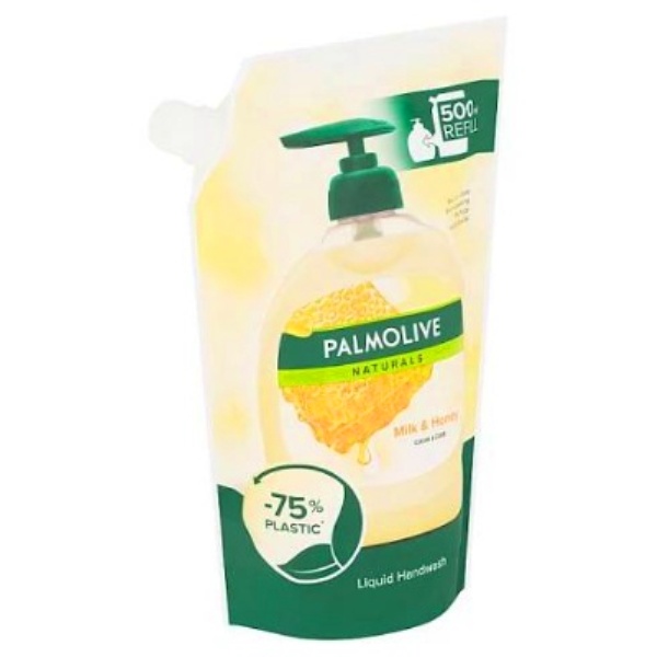 Tekuté mýdlo Palmolive Naturals Milk & Honey - náhradní náplň 500 ml
