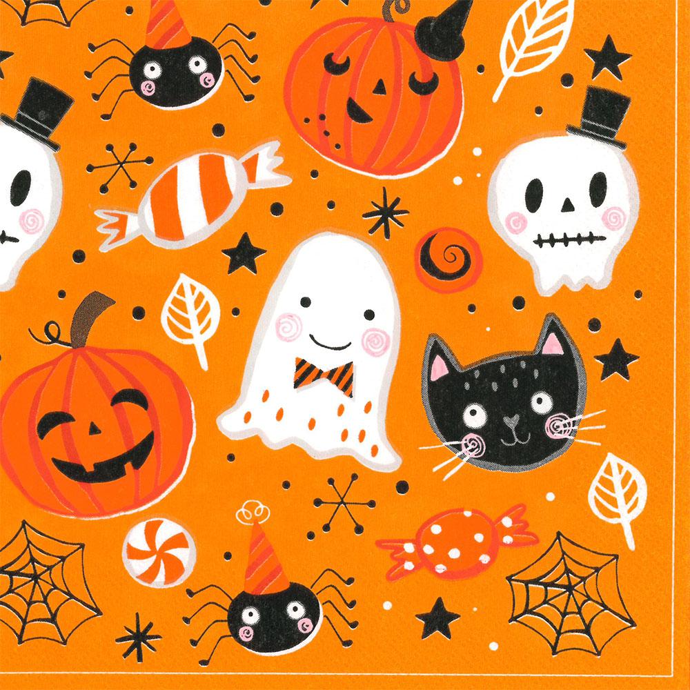 Ubrousek - Halloween strašidla 33x33 cm