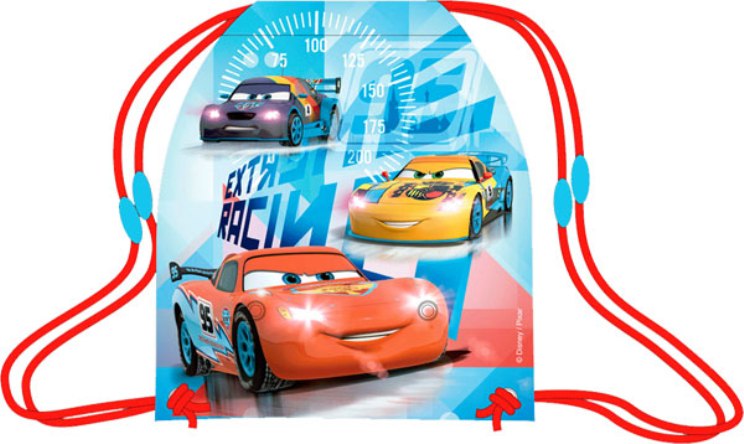 Vak - taška na tělocvik a přezůvky Cars