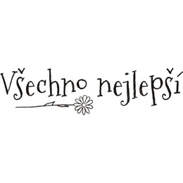 Všechno nejlepší - gumové razítko