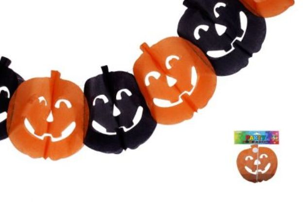 Dýně HALLOWEEN - girlanda 3m