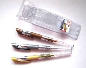 Fix dekorační : zlatá + stříbrná + měděná ( 0.7mm )
