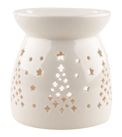 Aromalampa porcelánová se stromečkem - 9,9 cm