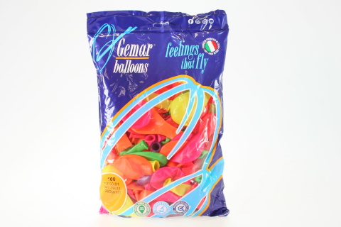 Balonky nafukovací - fluorescencni barvy ( 100ks v balení )